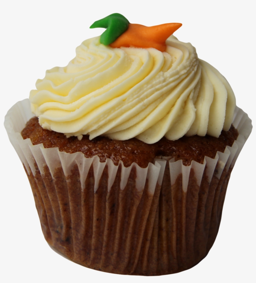 Carrot Cupcake, transparent png