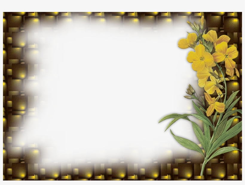 Frame-flower - Frames In Png, transparent png