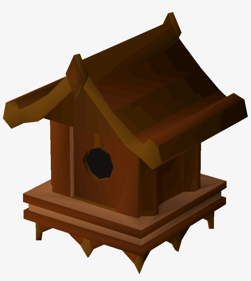 Redwood Bird House Detail - Nest Box, transparent png