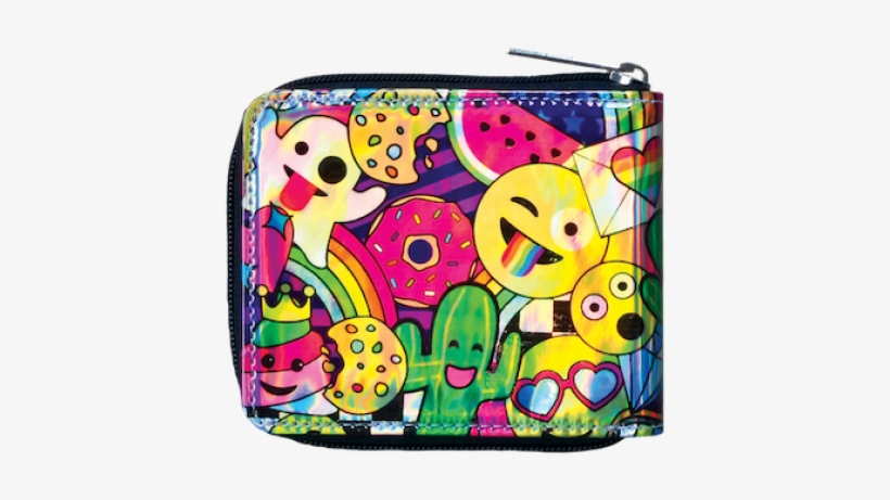 Emoji Party Wallet Girl Iscream Emoji Party Wallet - Coin Purse, transparent png