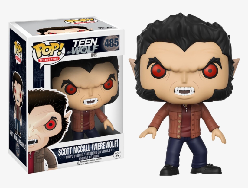 Scott Mccall Werewolf Pop Vinyl Figure - Funko Pop Teen Wolf Scott, transparent png