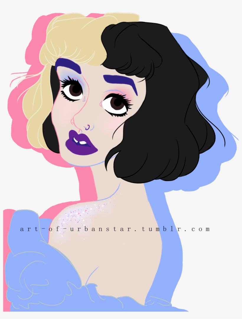 Melanie Martinez Art Melonkiss - Melanie Martinez Fan Art Png, transparent png