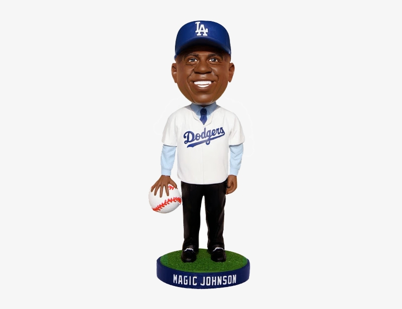 Magic Johnson Bobblehead - Los Angeles Dodgers, transparent png