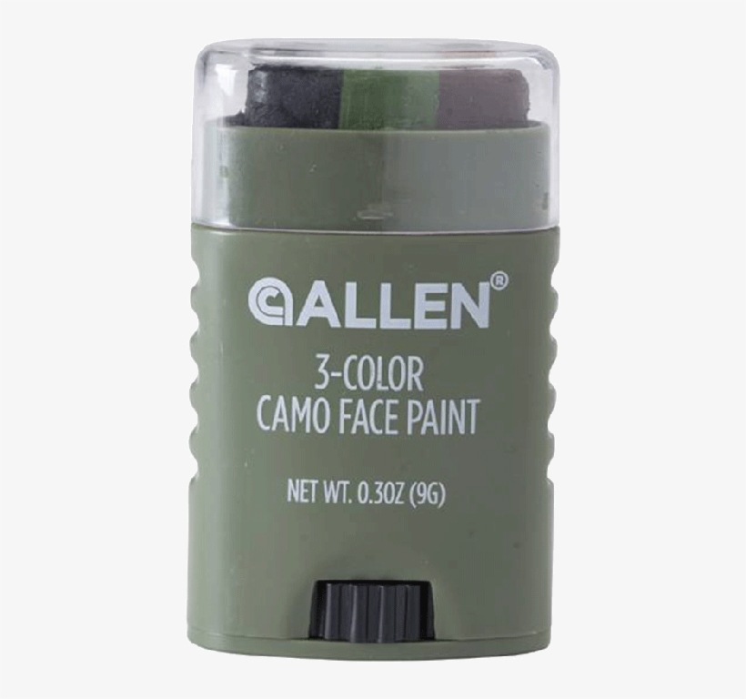 Allen Company Camo Face Paint Stick - Allen 3-color Camo Face Paint Stick, transparent png