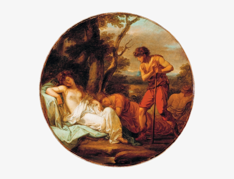 Angelica Kauffman , Cymon And Iphigenia, - Cymon And Iphigenia, transparent png