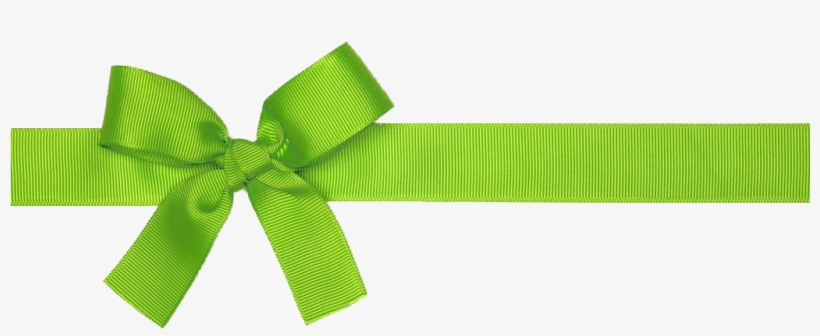 Green-ribbon - Green Gift Ribbon Png, transparent png