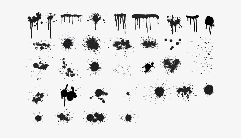 Splash Vector Free Vector Water Splash Black And White 648x3 Png Download Pngkit