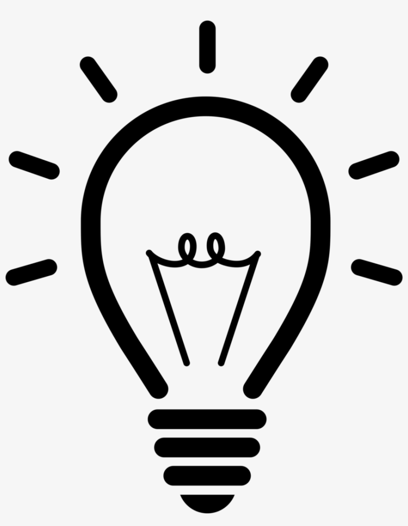 Lightbulb Icon Png - Pictogramme Idée Png, transparent png