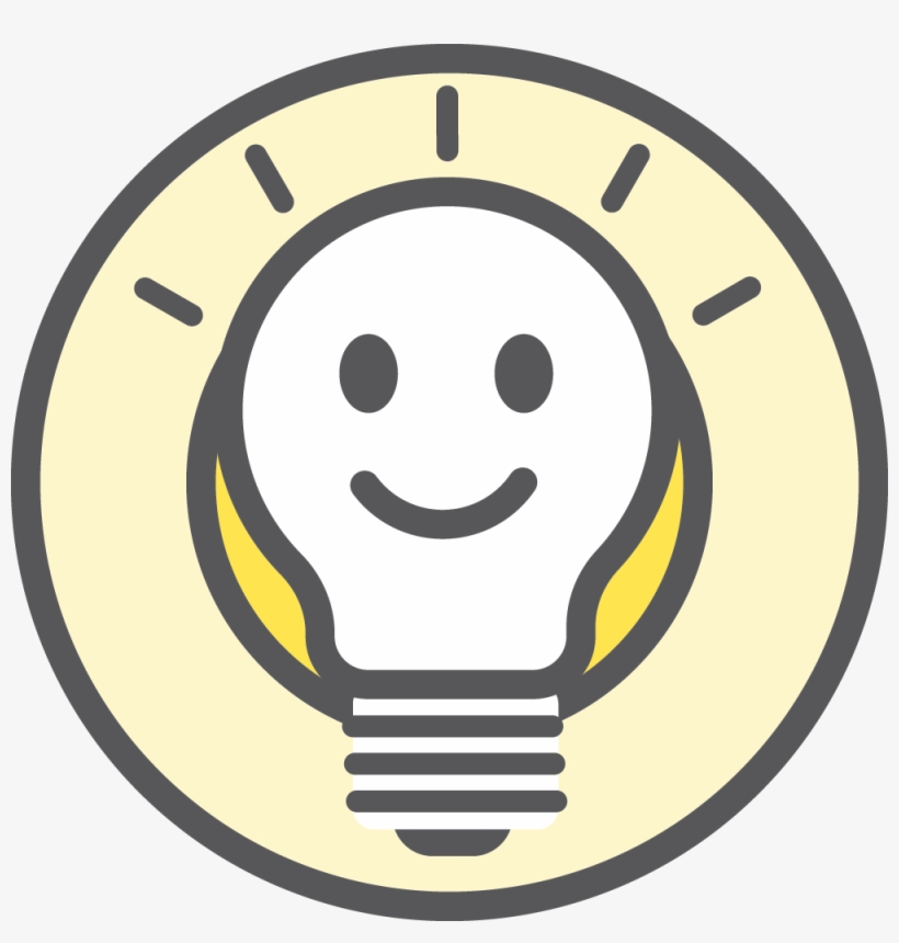 Lightbulb 4c Icon - Creative Marketing Icon, transparent png