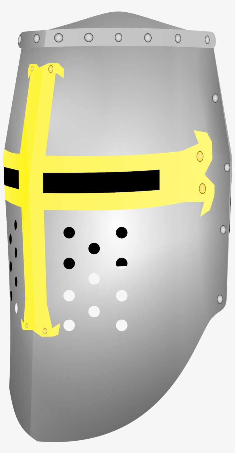 This Free Icons Png Design Of Crusader Great Helmet, transparent png