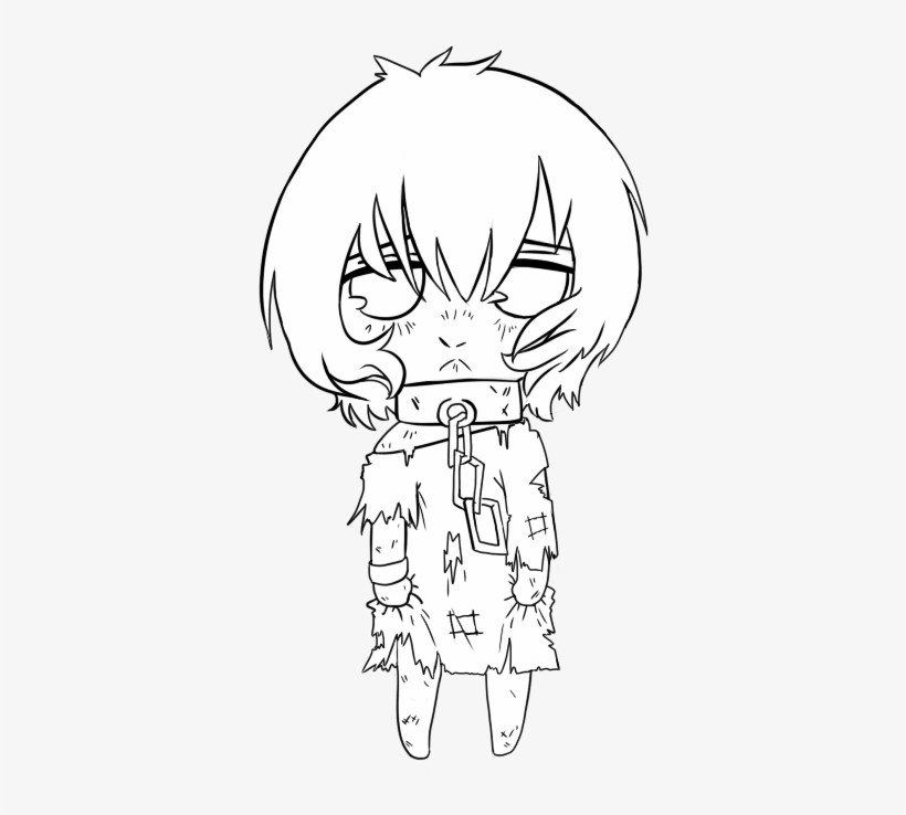 Chibi Slave Girl - Chibi Slave, transparent png