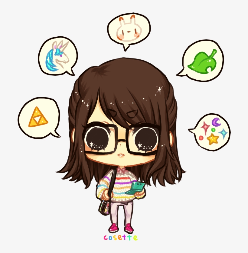 Chibi Cosette By Onisuu On Deviantart - Chibi Sneakers, transparent png