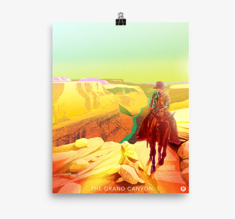 Grand Canyon Poster - Illustration, transparent png