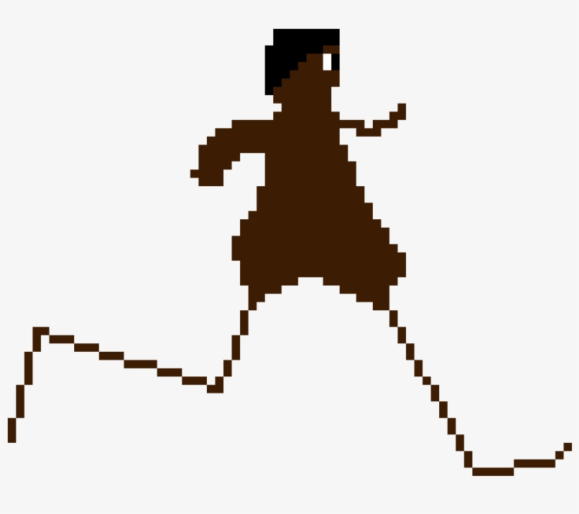 Slave Running Illustration 1200x1200 PNG Download PNGkit