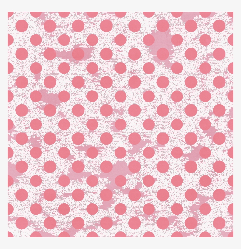 Pois Roses Et Aspect Grunge - Vector Graphics, transparent png