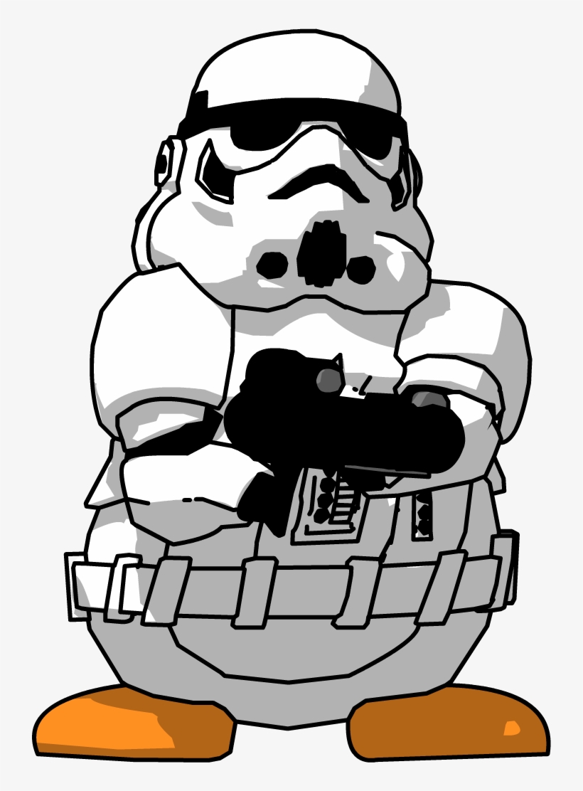 Starwars 2013 Game Shooter Enemy - Club Penguin Star Wars Clon, transparent png