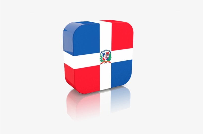 Illustration Of Flag Of Dominican Republic - Travel Charms Soufeel Dominican Republic, transparent png