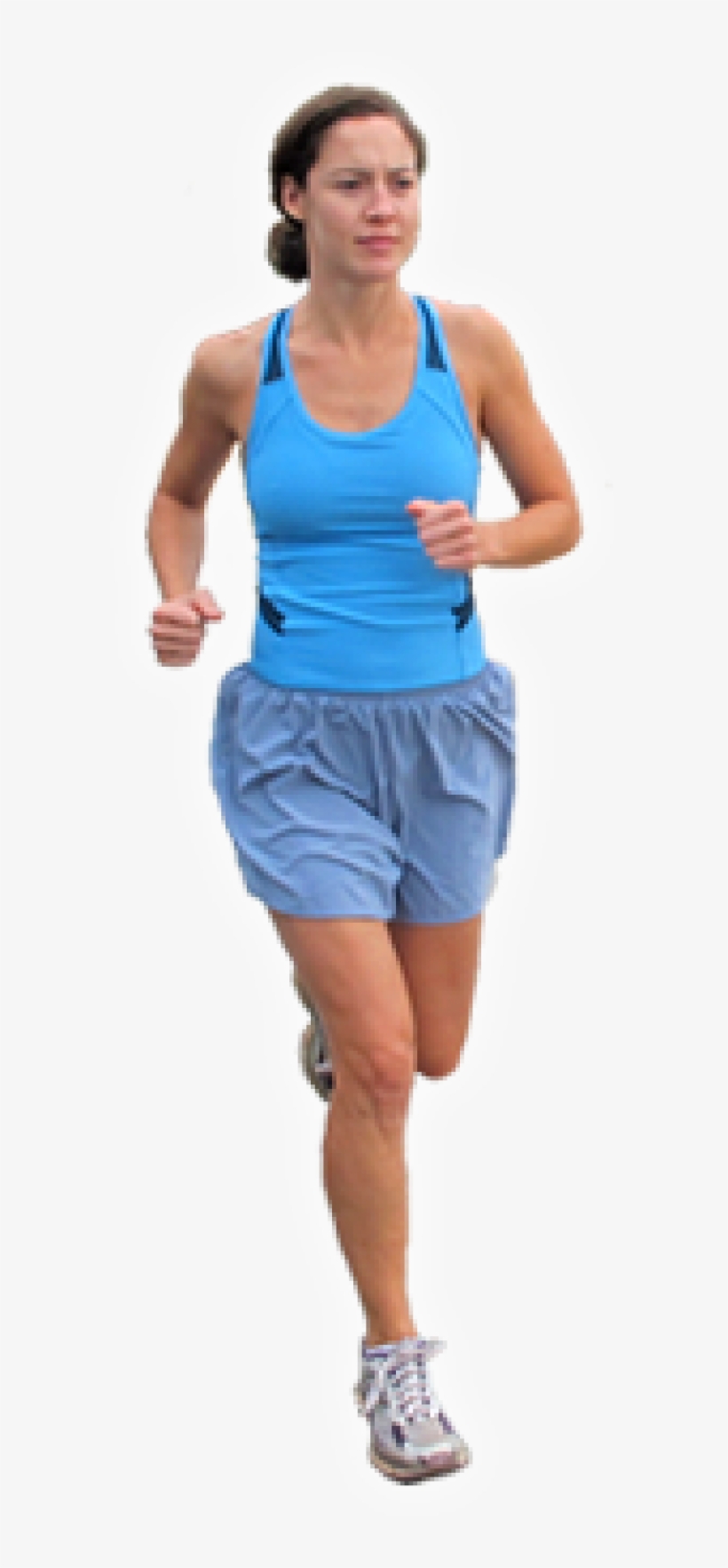 Running Man Png Free Download - Girl, transparent png