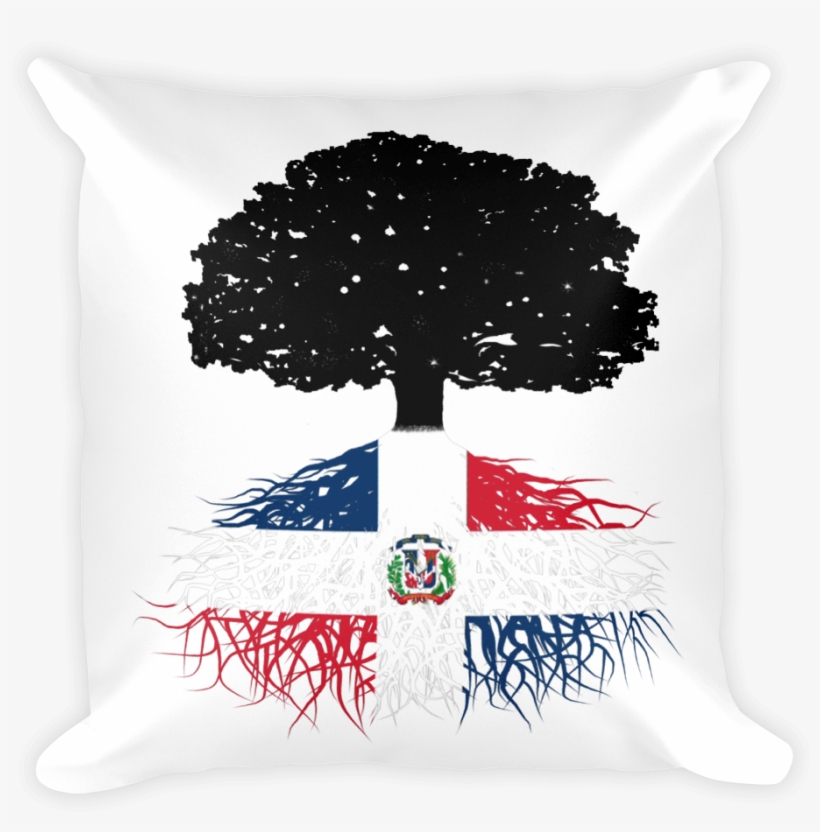 Dominican Republic Roots Pillow - Pillow, transparent png