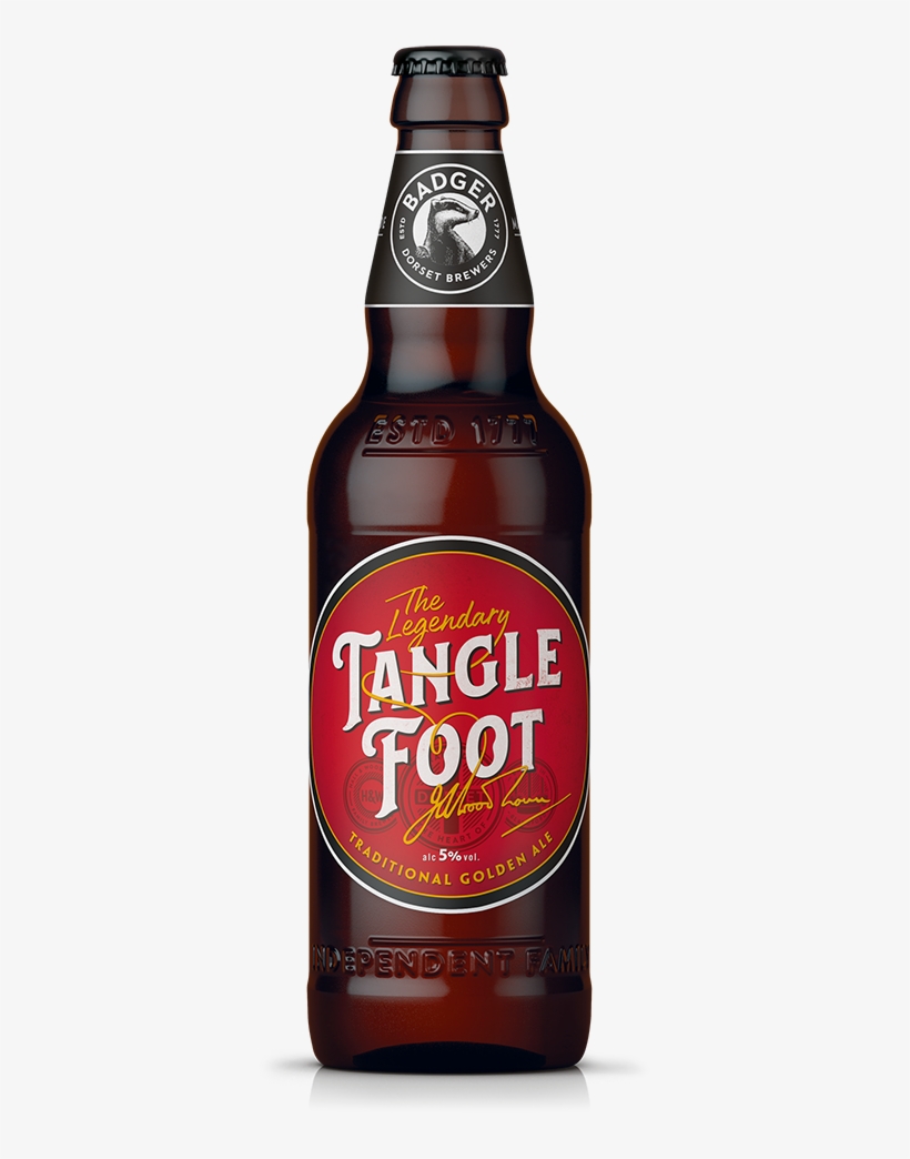 The Legendary Tangle Foot - Hall Woodhouse Bottles, transparent png