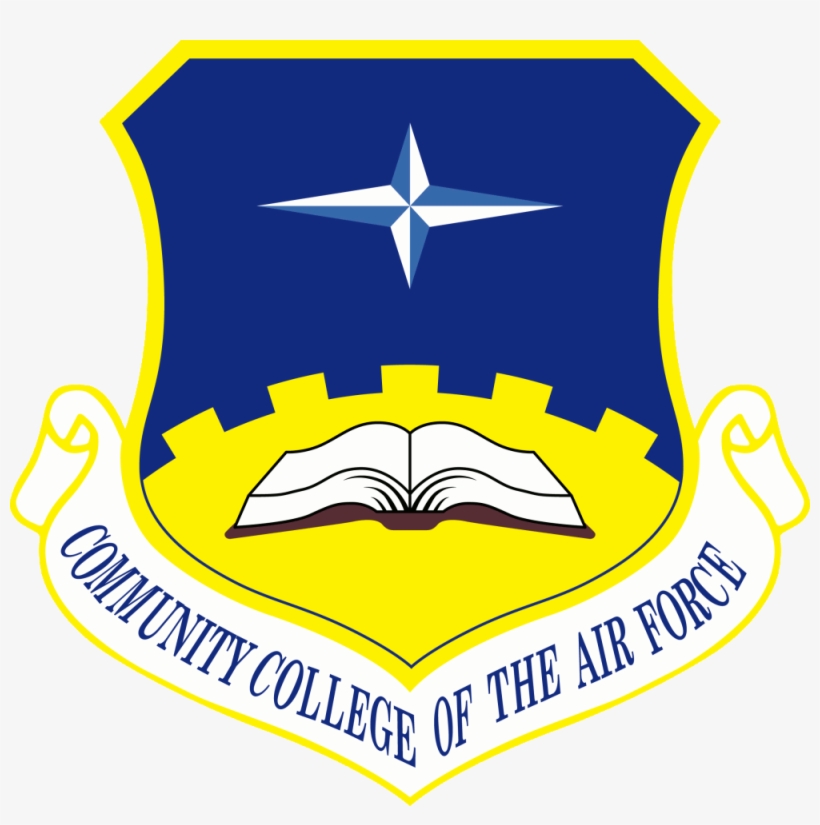 Community College Of The Air Force - Community College Of The Air Force Logo, transparent png