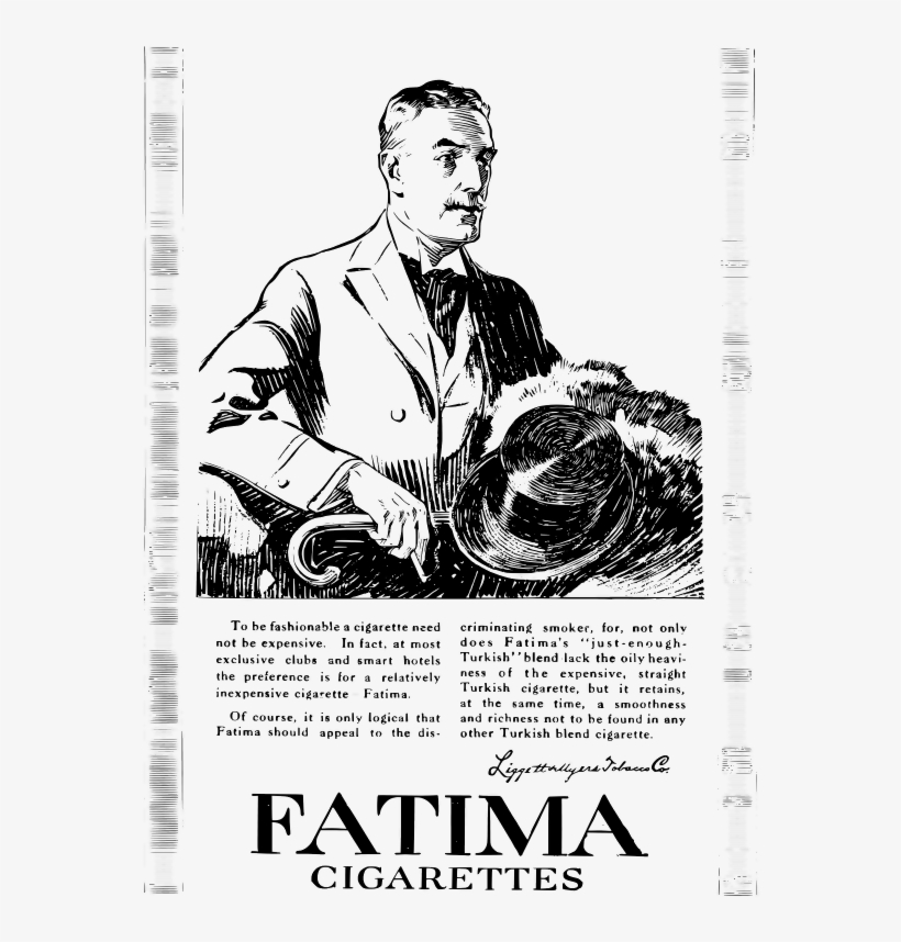 Fatima Cigarette Advertising - Fatima, transparent png