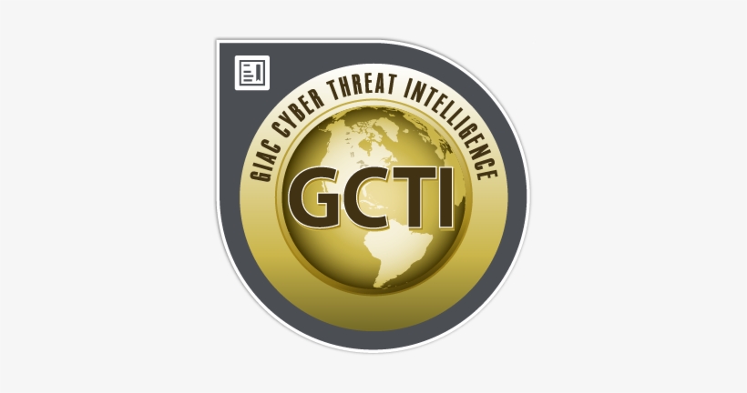 Giac Cyber Threat Intelligence Global Information Assurance - Gccc Certification, transparent png
