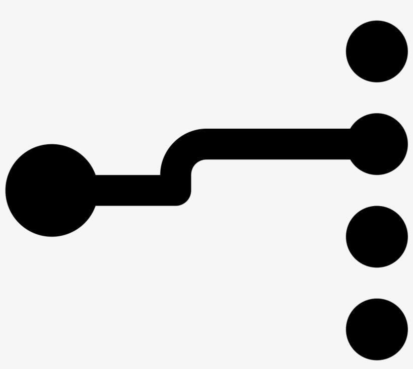 To The Left Is A Single Circle - Icon, transparent png