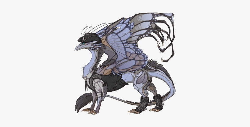 43767710 350 - Baby Shadow Dragon, transparent png
