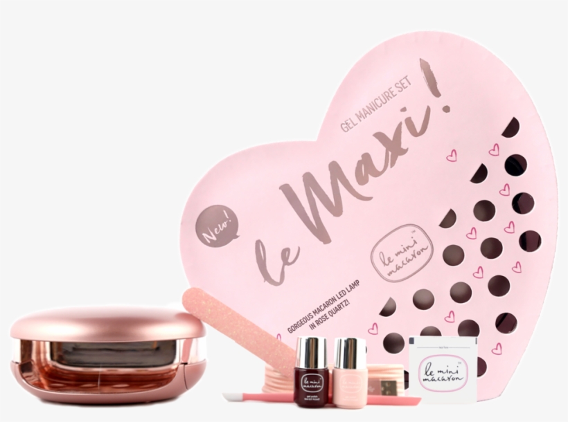 Le Maxi Deluxe Gel Manicure Set - Le Maxi Mini Macaron, transparent png