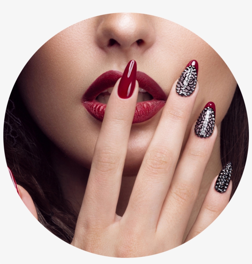 Q-nails Offer A Wide Selection Of Luxury Manicure And - Uñas De Moda 2018, transparent png