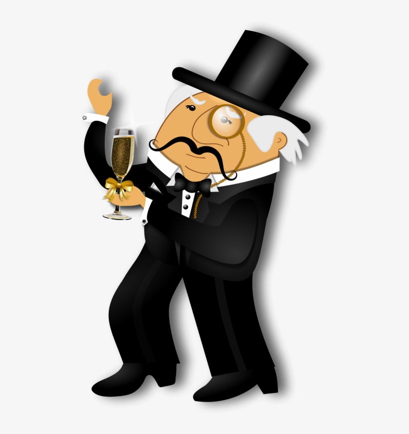 Free Clipart Distinguished Dancing - British Gentleman Clipart, transparent png