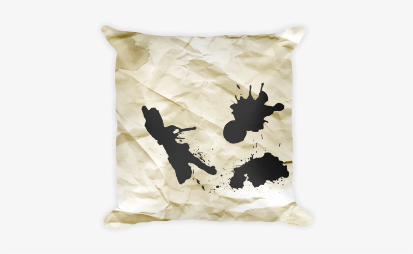 Ink Splash On Crumpled Paper - Paint Splash Vector Illustrator, transparent png