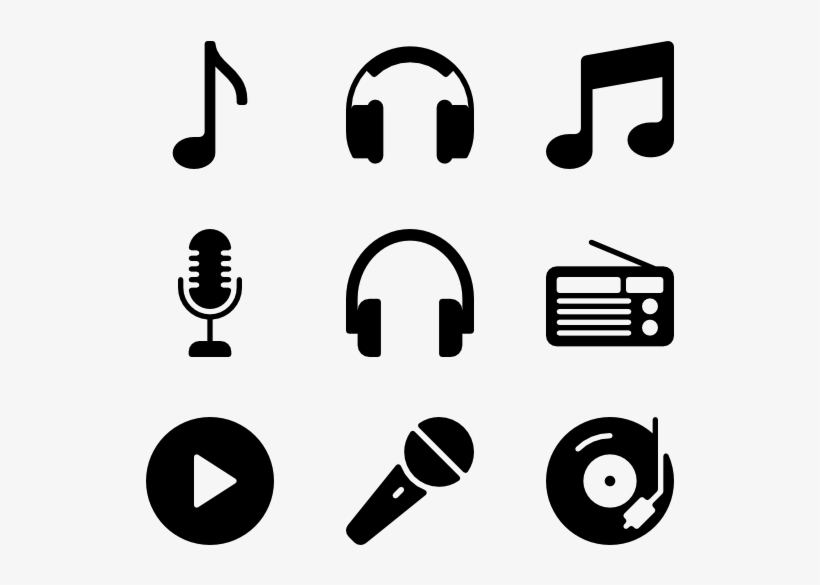 Music & Audio 65 Icons - Music, transparent png