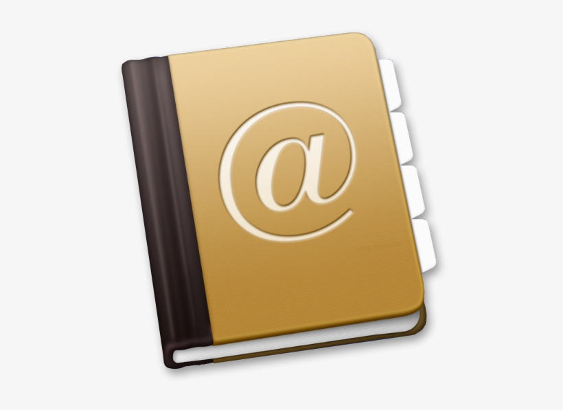 Address Format For Ordering From Us Stores Using Package - Address Book Icon Mac, transparent png