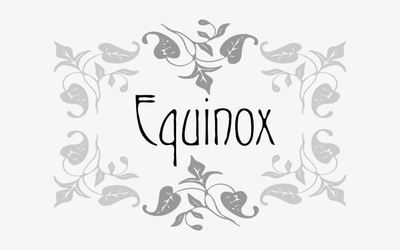 Free Vector Equinox Clip Art - Gray Border, transparent png