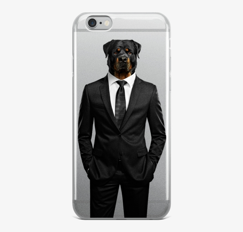 Gentlemen Rottweiler Iphone Case - Become A Strong Personality [book], transparent png