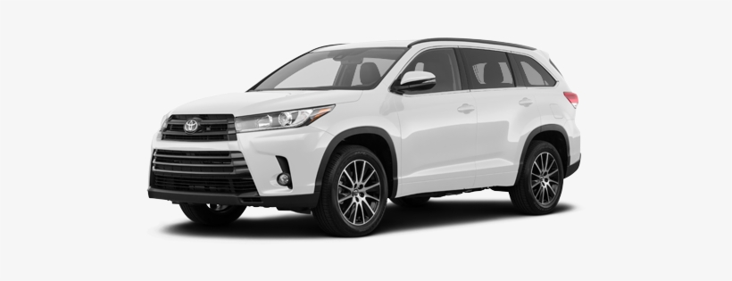 2018 Toyota Highlander - 2018 Toyota Highlander Se White, transparent png