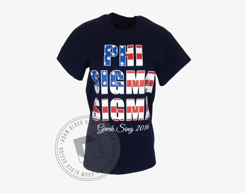 Phi Sigma Sigma Greek Sing Tee - Venom, transparent png