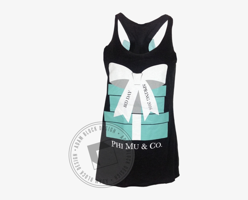 Phi Mu & Co Bow Tank - Sorority Recruitment, transparent png