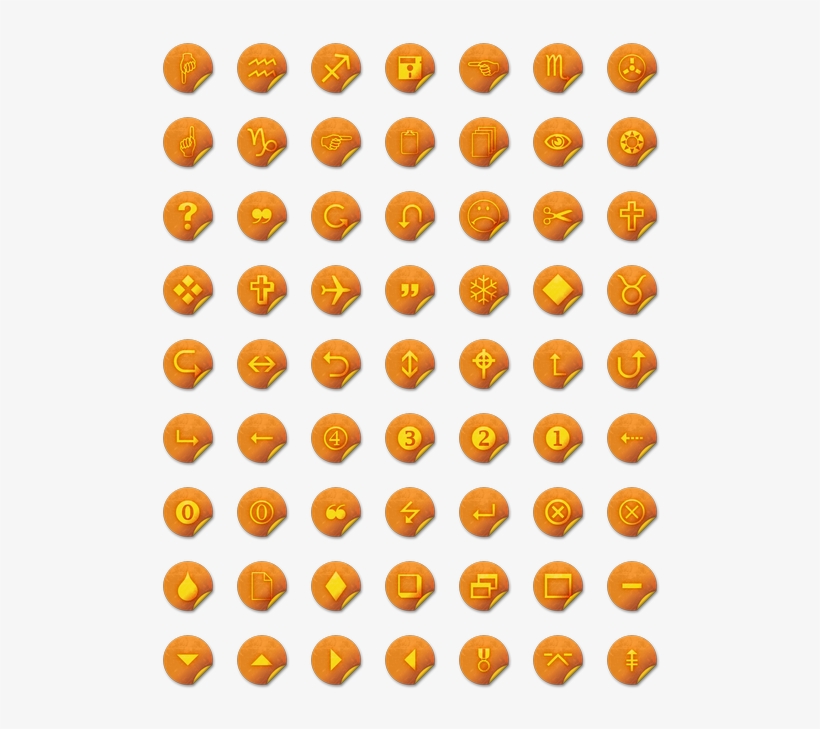 Search - Icon Pack Orange Png, transparent png