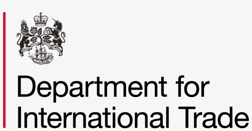 Detailed Red Bar Png - Department For International Trade Logo, transparent png