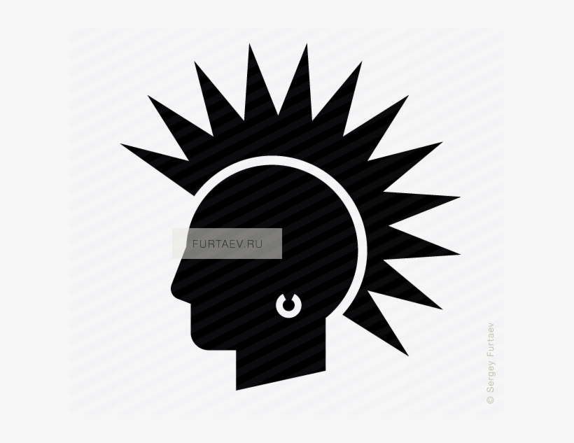Punk Icon Of Male Banner Transparent - Sold Out Signs, transparent png