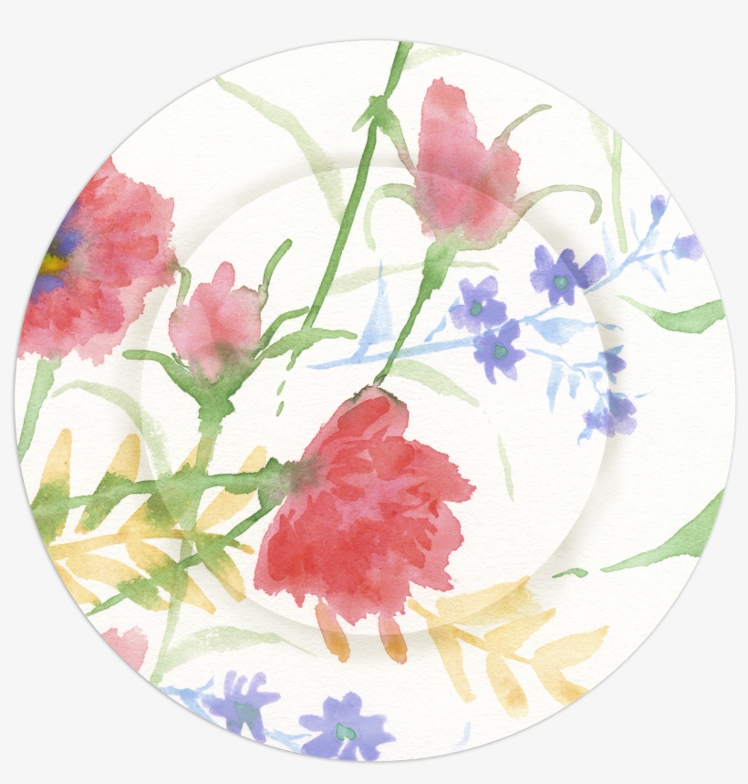 Ff1664 Watercolor Summer Garden - Peony, transparent png