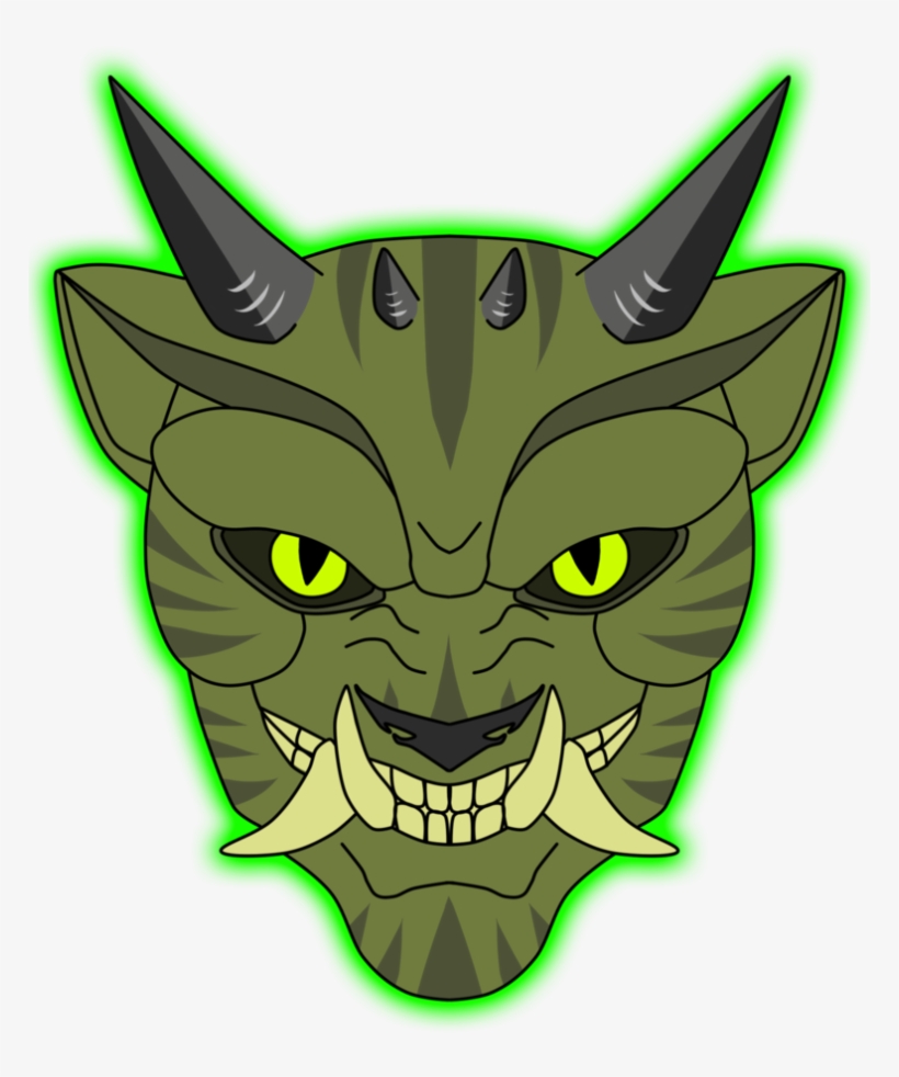Oni Mask Png Pic - Oni, transparent png