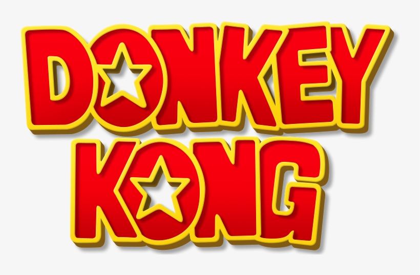 Donkey Kong Logo, transparent png