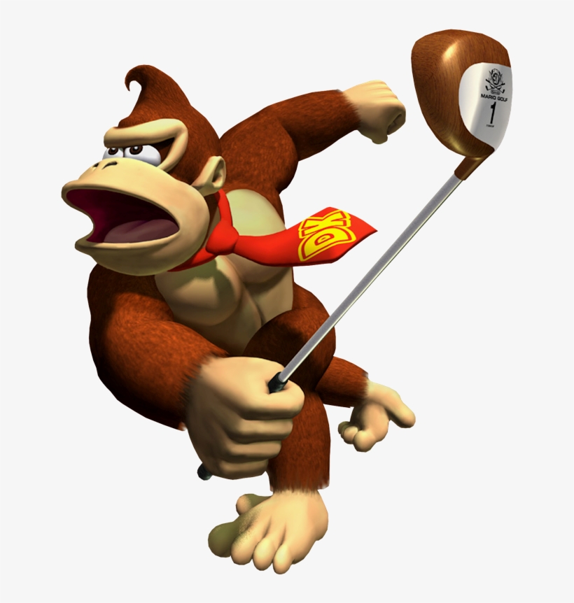 Donkey Kong - Mario Golf Donkey Kong, transparent png