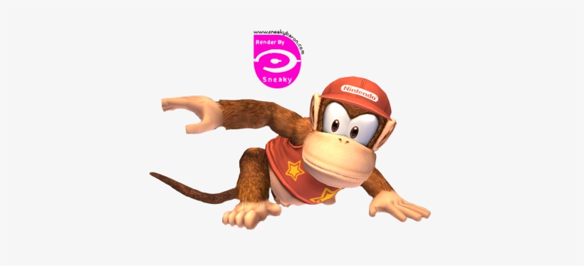 Diddy Kong - Diddy Kong Render, transparent png