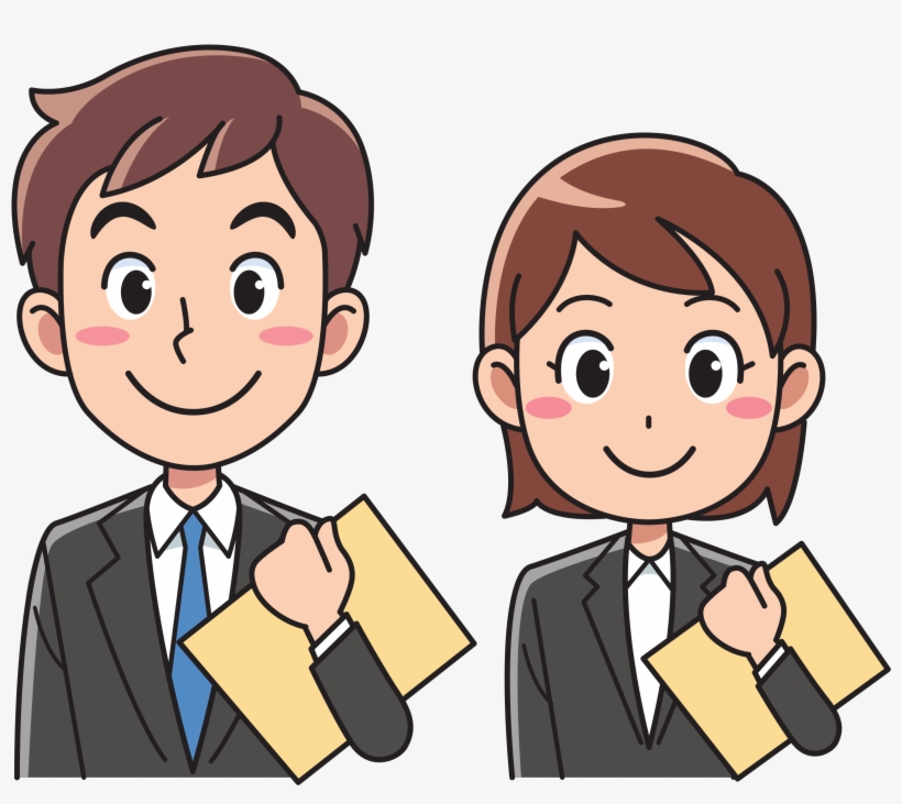 This Free Icons Png Design Of Business Man And Woman, transparent png