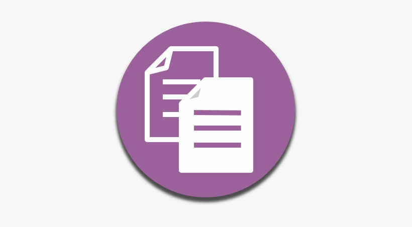 Documents - Document Icon Purple, transparent png